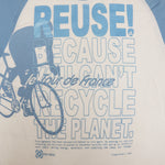 One of a Kind (Kid's L) REUSE! Tour de France Bicycle T-Shirt