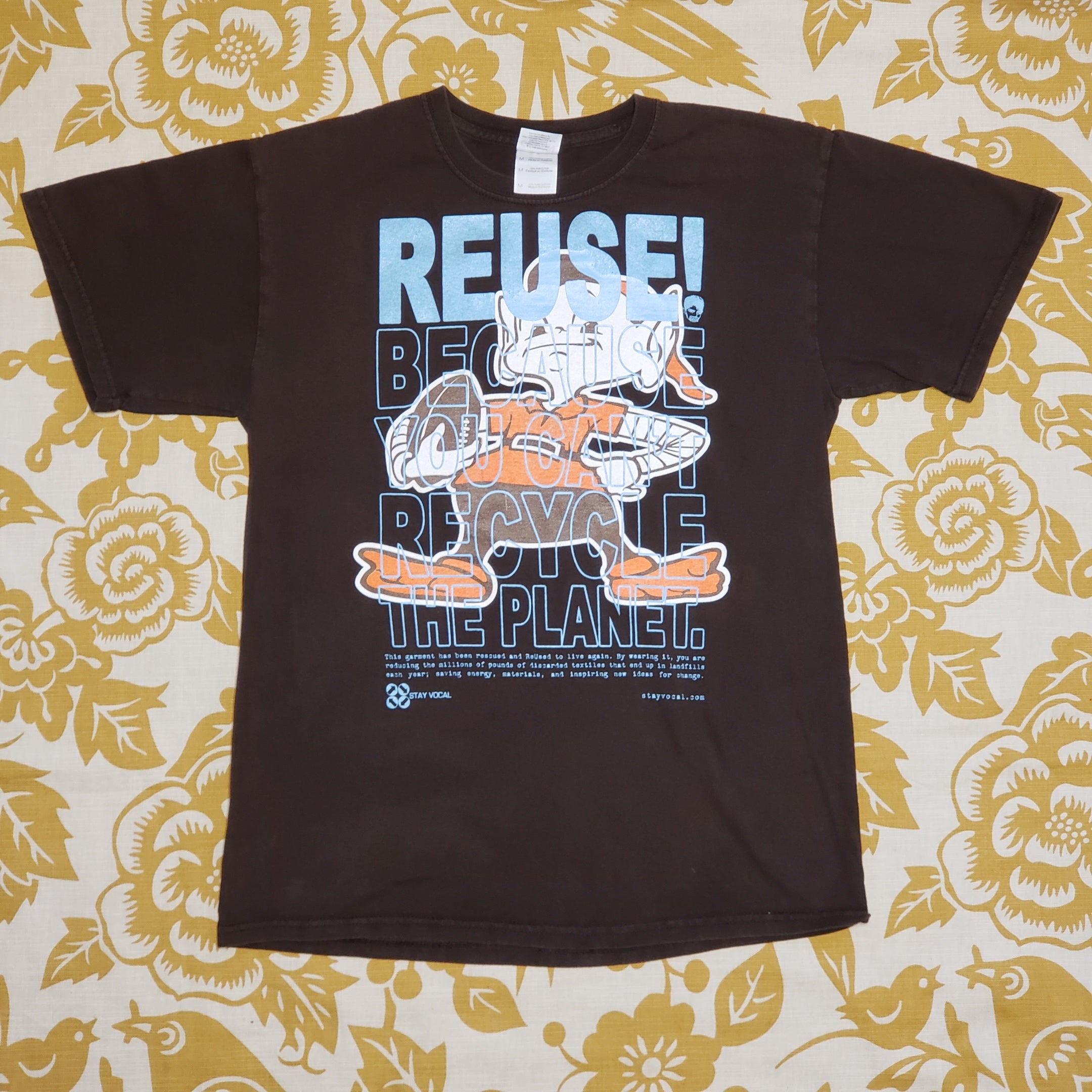 One of a Kind (Men's M) REUSE! Cleveland Browns Mascot T-Shirt