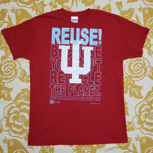 One of a Kind (Men's M) REUSE! Indiana University T-Shirt