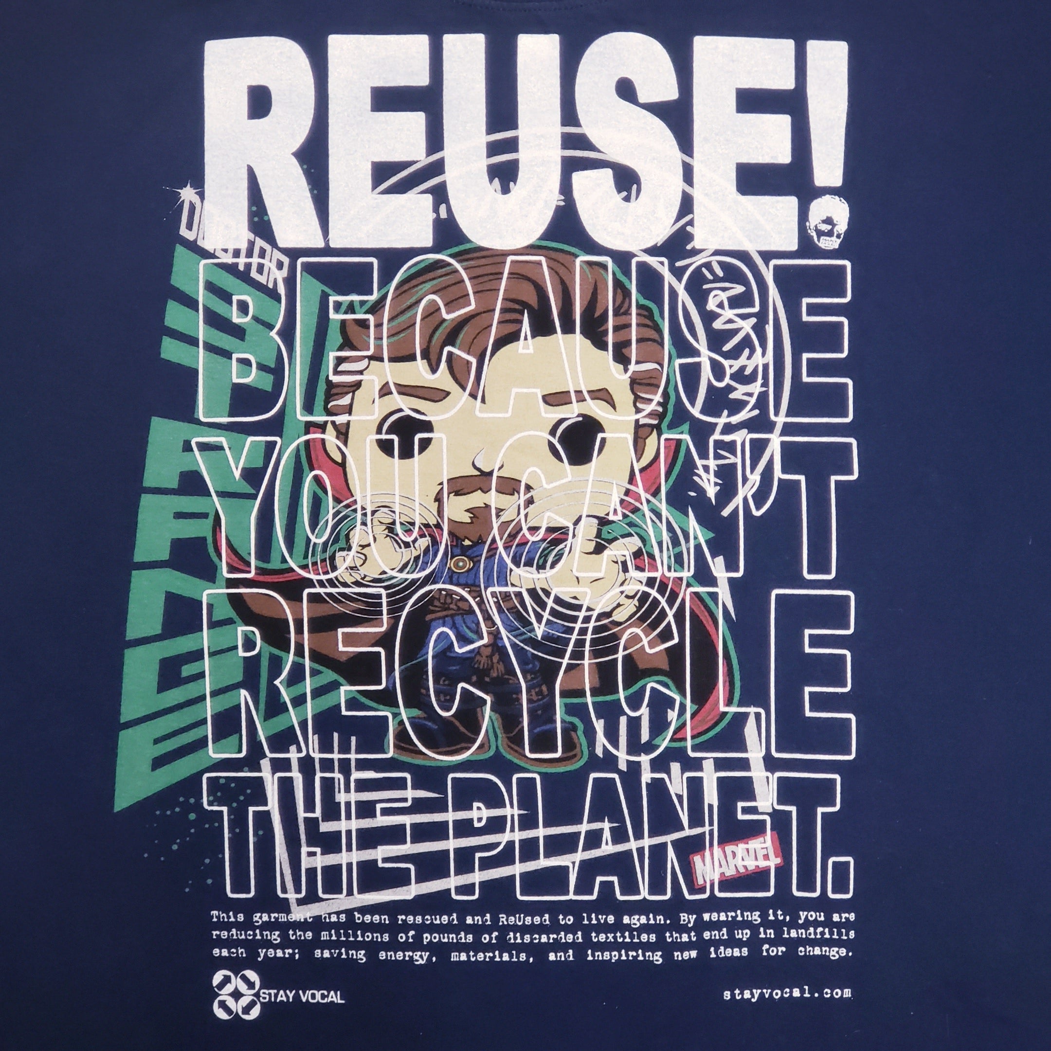 One of a Kind (Men's XL) REUSE! Doctor Strange T-Shirt