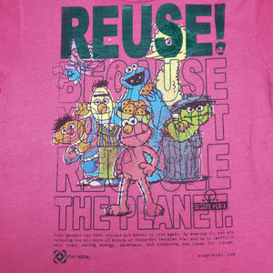 One of a Kind (Men's S) REUSE! Sesame Street Crew T-Shirt
