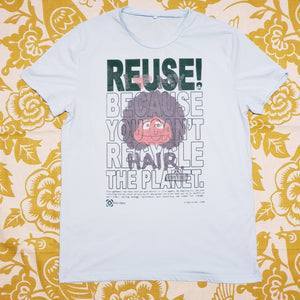 One of a Kind (Women's XL) REUSE! Hair On Sesame Street T-Shirt