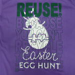 One of a Kind (Men's S) REUSE! Easter Egg Hunt Bunny T-Shirt