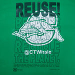 One of a Kind (Men's L) REUSE! Connecticut Hockey Whale T-Shirt