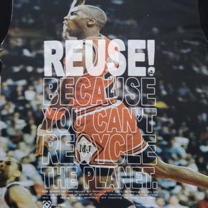 One of a Kind (Men's M) REUSE! Michael Jordan Photo T-Shirt
