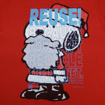 One of a Kind (Men's L) REUSE! Snoopy Santa T-Shirt