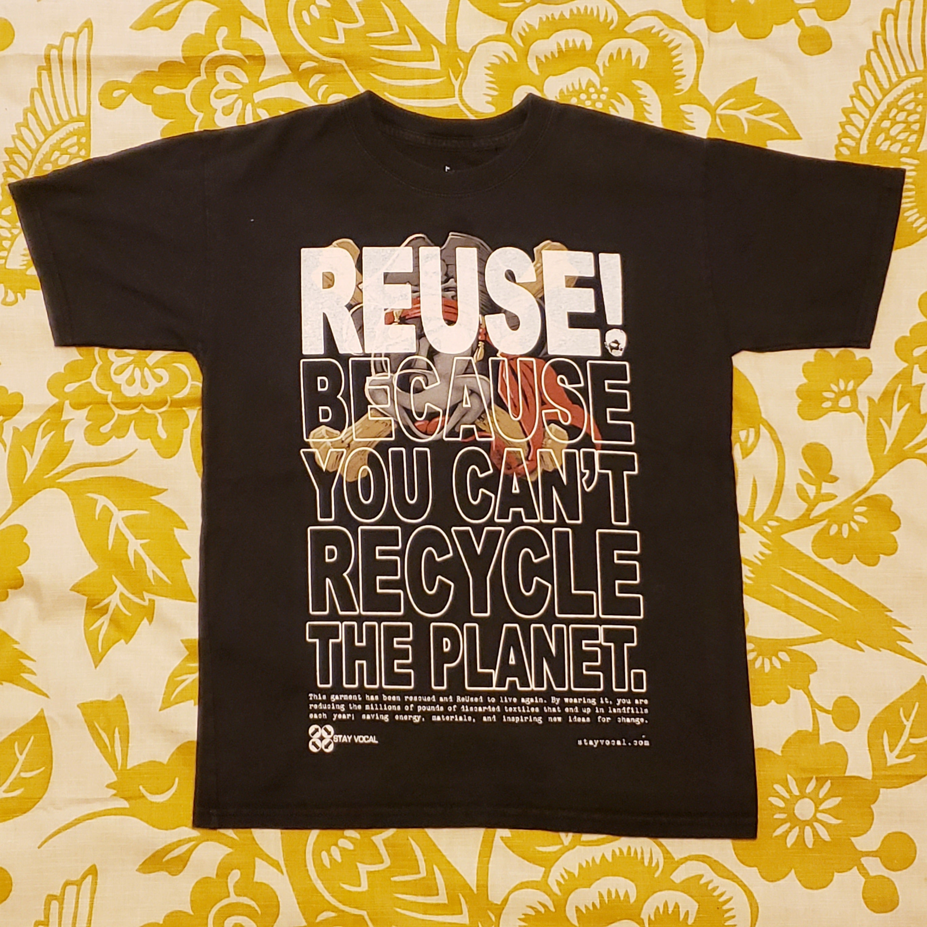 One of a Kind (Kid's M) REUSE! Mickey Mouse Pirate T-Shirt