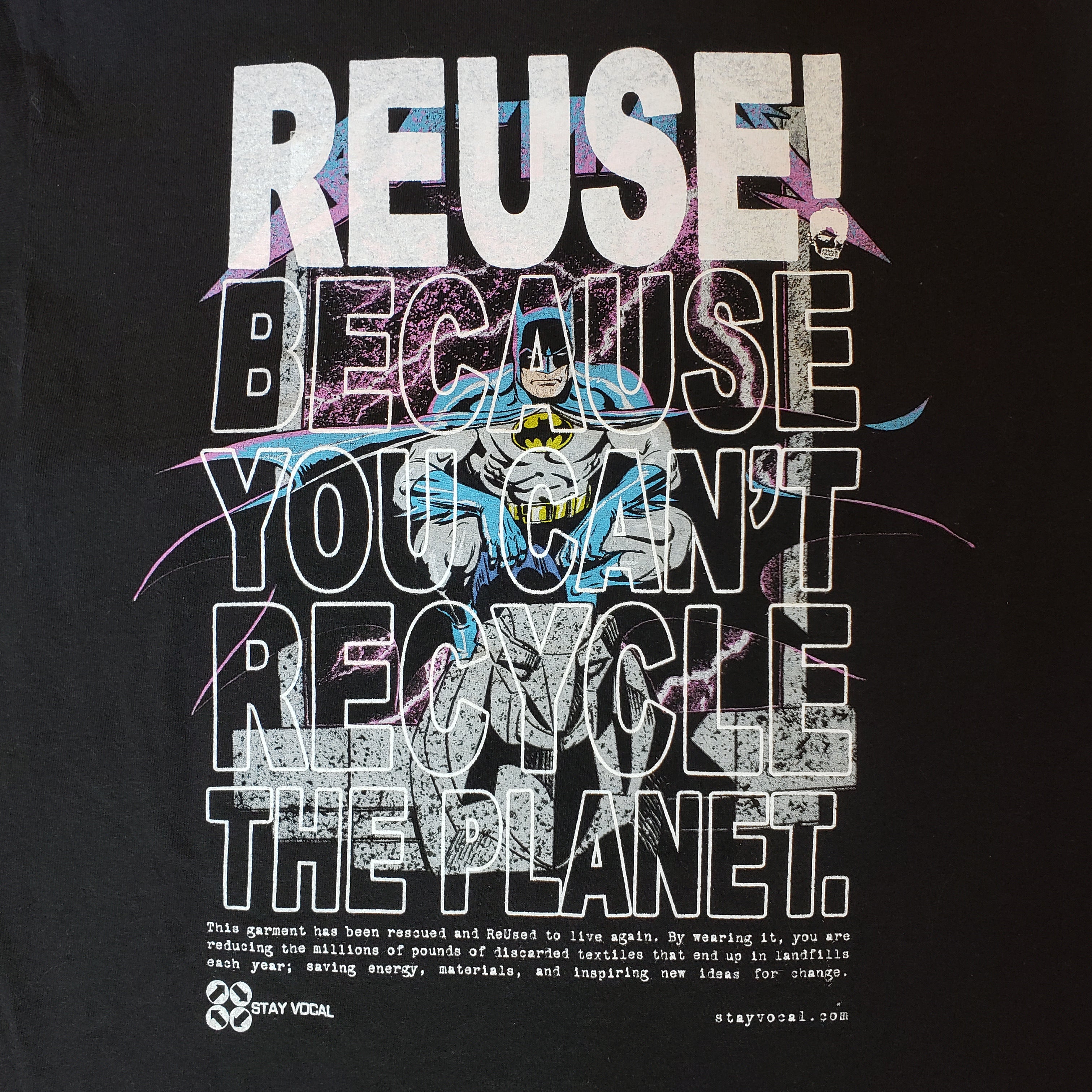 One of a Kind (Men's S) REUSE! Batman Gargoyle T-Shirt