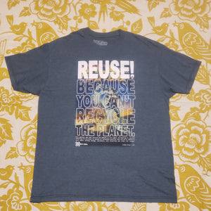 One of a Kind (Men's XL) REUSE! Back To The Future T-Shirt