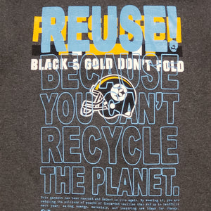 One of a Kind (Men's S) REUSE! Pittsburgh Steelers Don't Fold T-Shirt