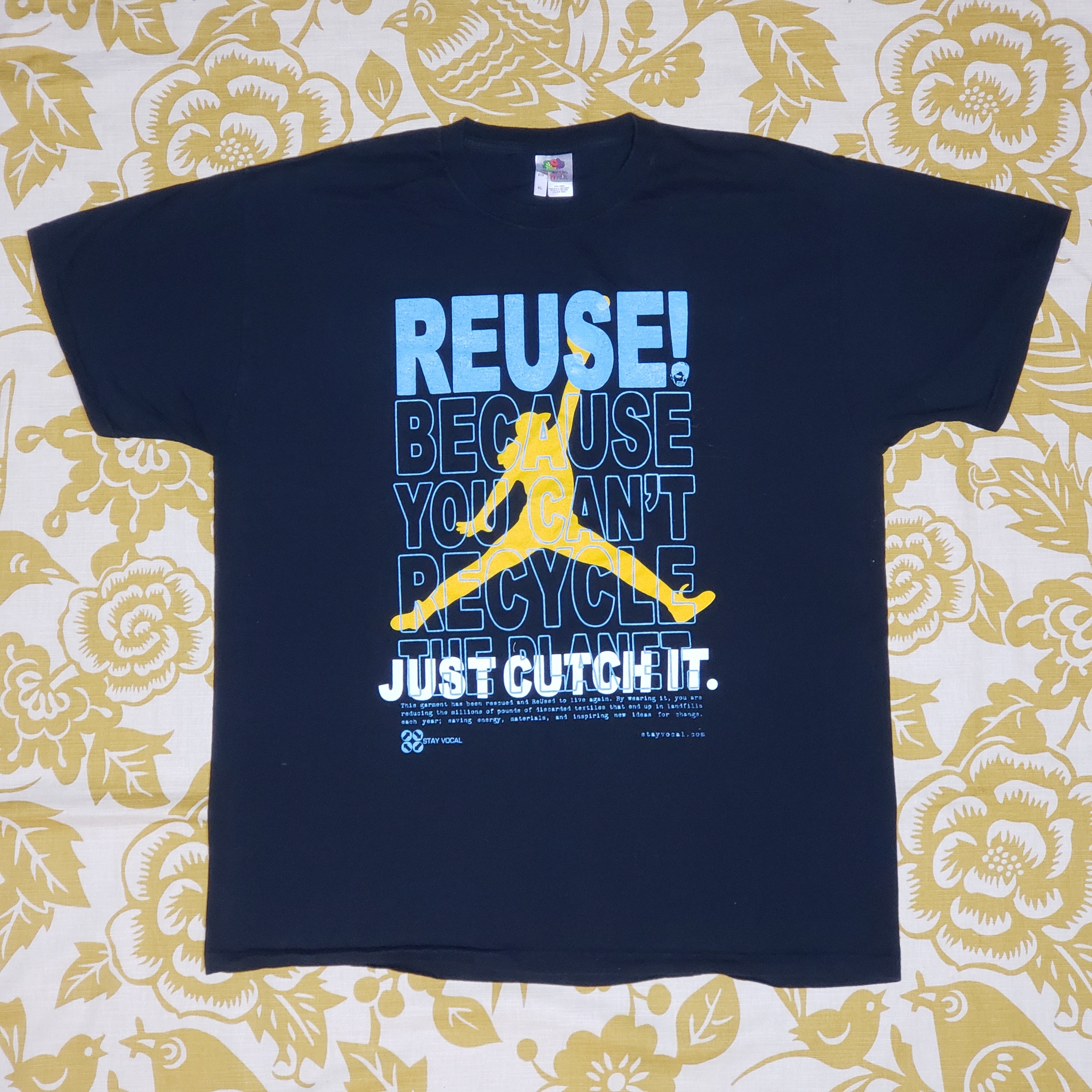 One of a Kind (Men's XL) REUSE! Air Andrew McCutchen Pittsburgh T-Shirt