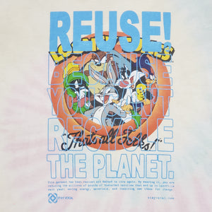 One of a Kind (Men's L) REUSE! Looney Tunes That's All Folks T-Shirt
