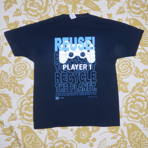 One of a Kind (Men's L) REUSE! Video Game Controller T-Shirt