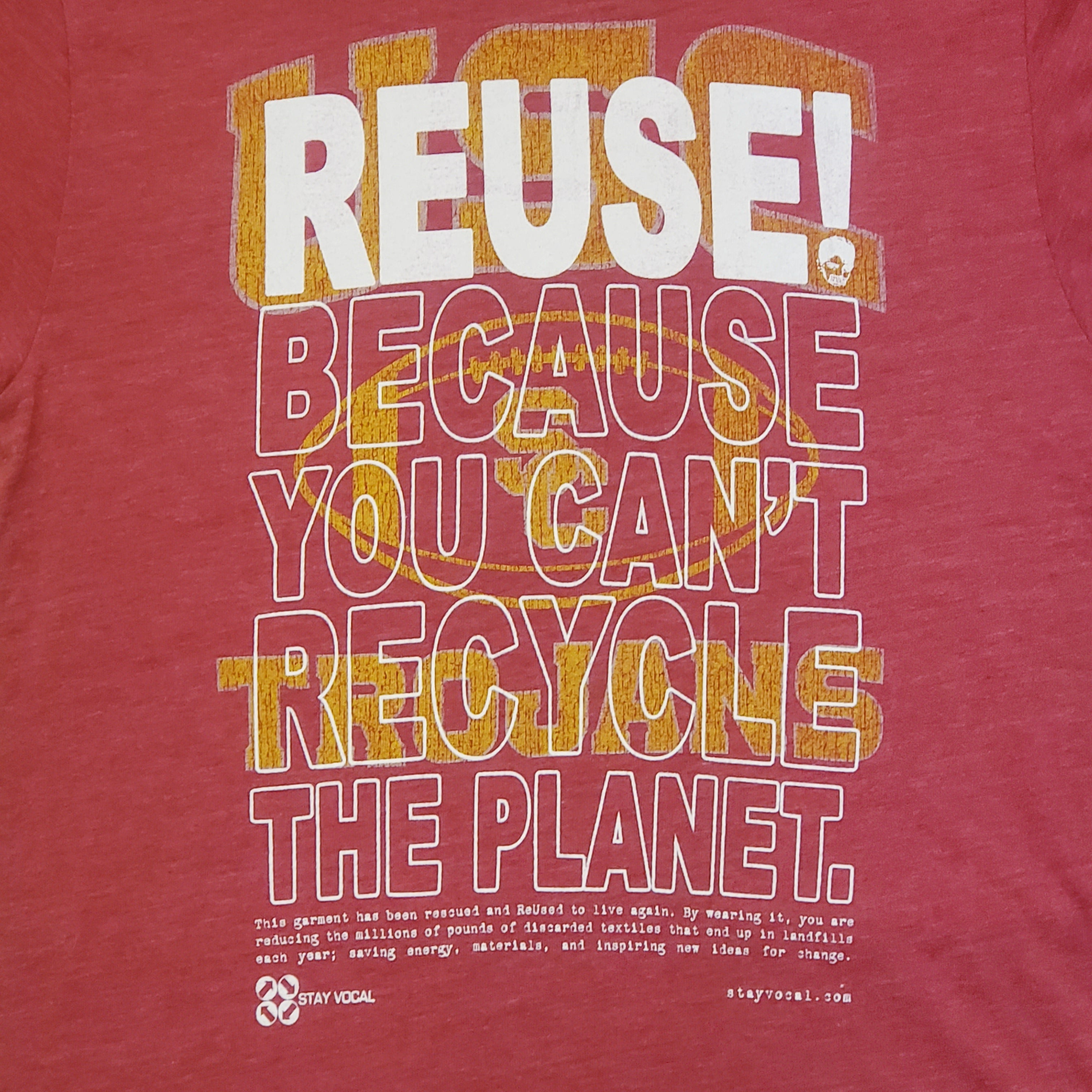 One of a Kind (Men's M) REUSE! USC Trojans Football T-Shirt
