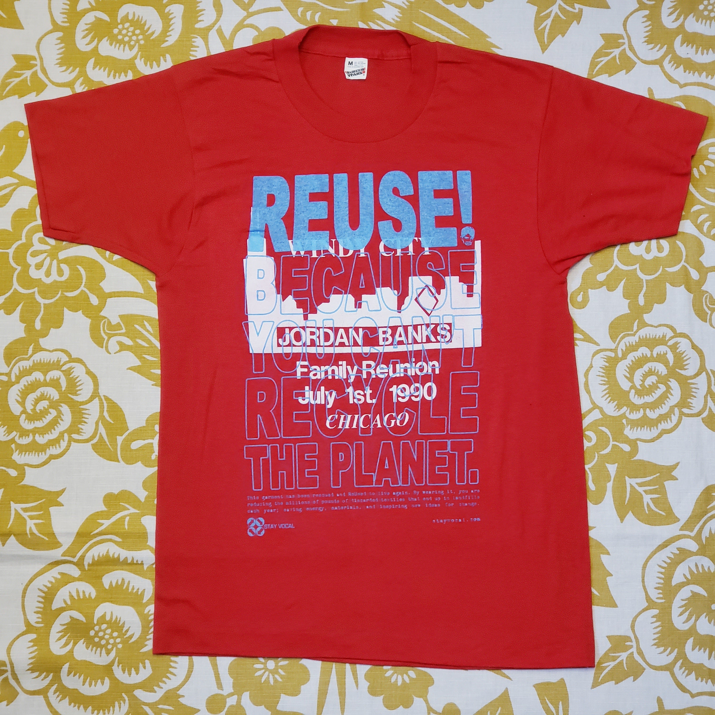 One of a Kind (Men's M) REUSE! Chicago, IL Family Reunion T-Shirt