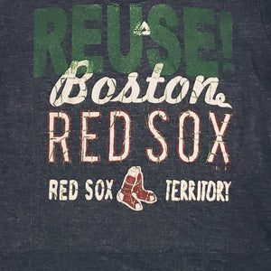 One of a Kind (Women's S) REUSE! Boston Red Sox Baseball Territory T-Shirt
