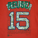 One of a Kind (Men's S) REUSE! Boston Red Sox Baseball Camo #15 T-Shirt
