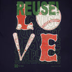 One of a Kind (Men's M) REUSE! Boston Red Sox Baseball LOVE T-Shirt