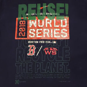 One of a Kind (Men's L) REUSE! Boston Red Sox Baseball 2018 WS T-Shirt
