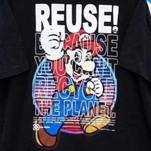 One of a Kind (Men's XXL) REUSE! Super Mario Bros. Jumps T-Shirt