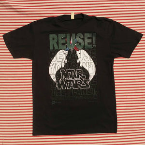 One of a Kind (Men's S) REUSE! Narwhal Battle T-Shirt