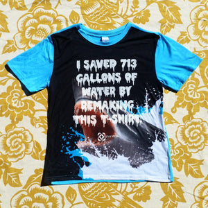 One of a Kind (Kids XL) I Saved 713 Great White Lunge T-Shirt