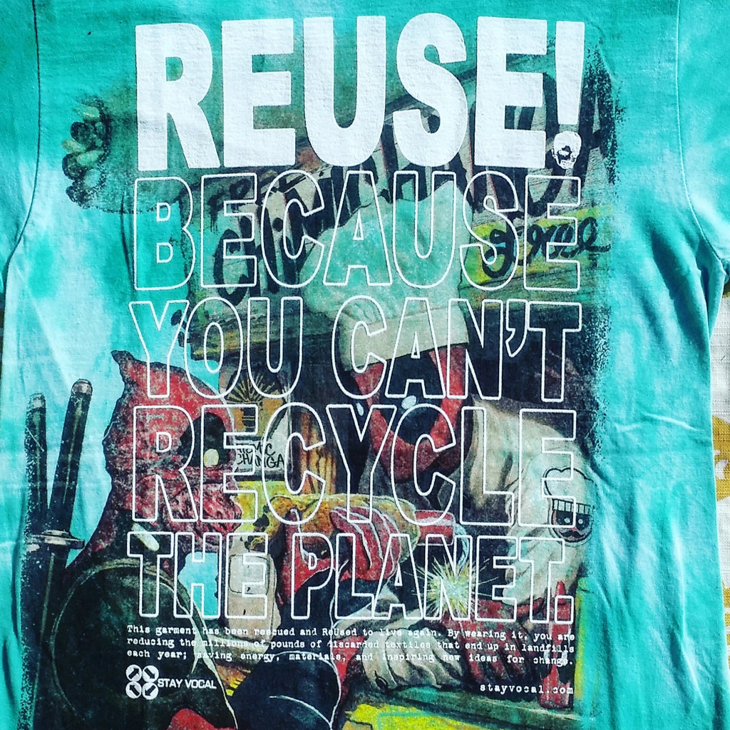 One of a Kind (Men's S) REUSE! Deadpool Chimichanga T-Shirt