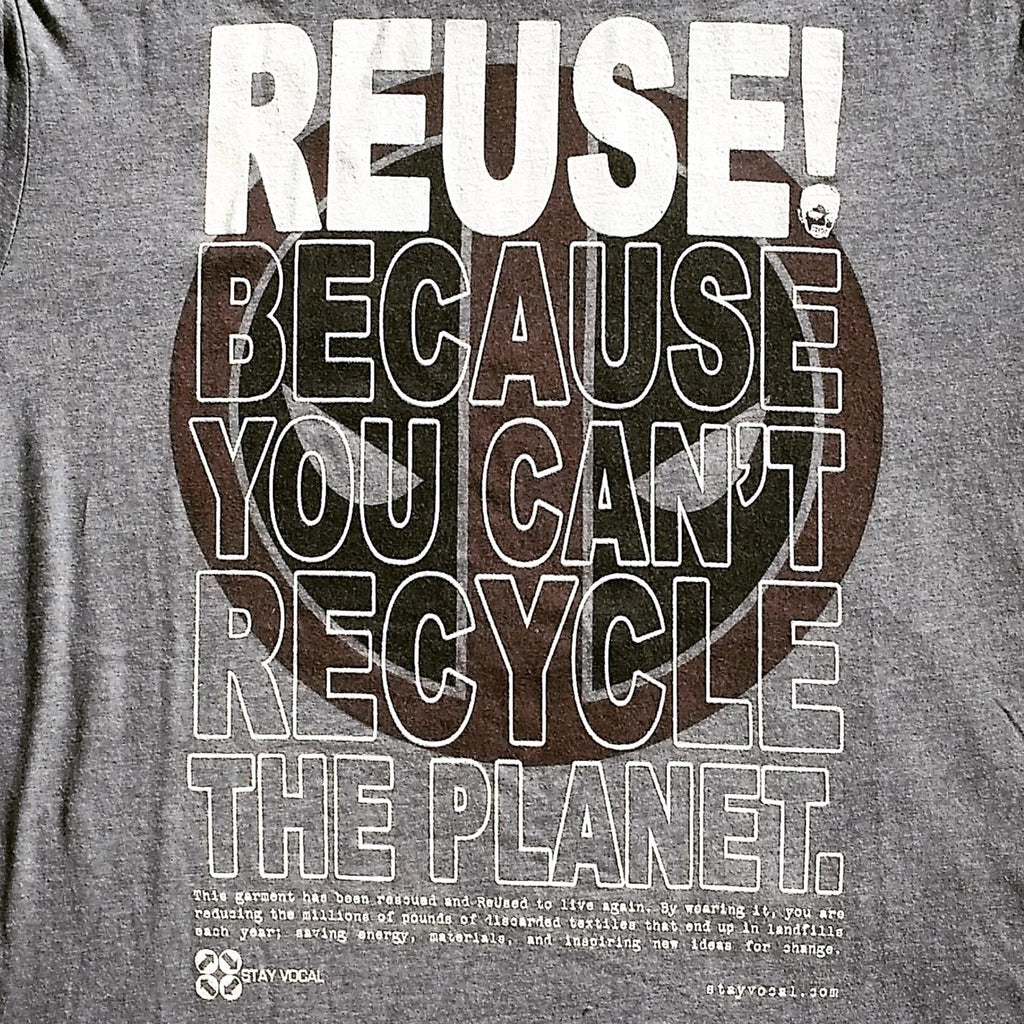 One of a Kind (Men's L) REUSE! Deadpool Logo Comics T-Shirt