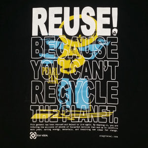 One of a Kind (Men's L) REUSE! Pearl Jam Bells T-Shirt