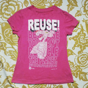 One of a Kind (Women's M) REUSE! The Pink Panther Cartoon T-Shirt