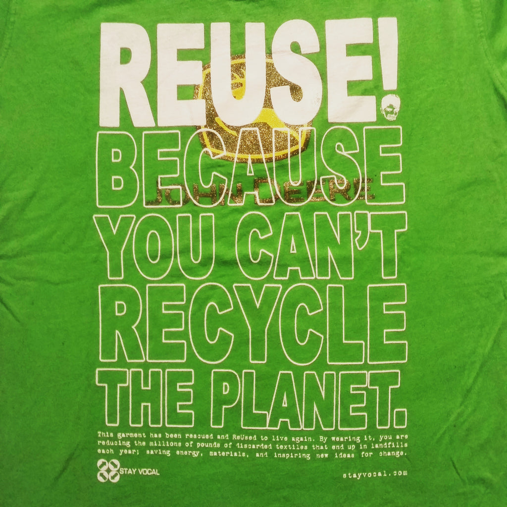 One of a Kind (Women's L) REUSE! John Deere Logo T-Shirt