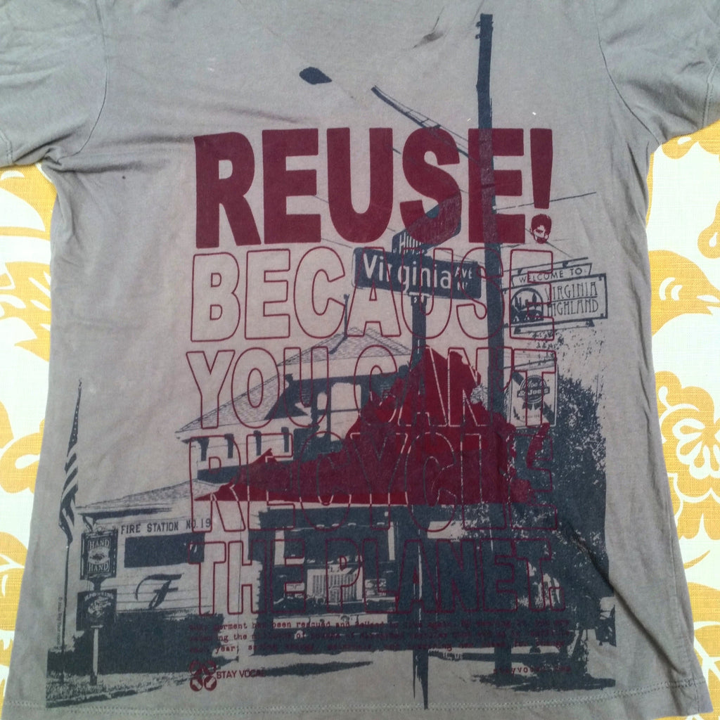 One of a Kind (Women's L) REUSE! Virginia Avenue T-Shirt