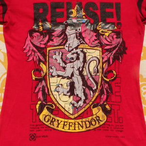 One of a Kind (Women's L) REUSE! Harry Potter Gryffindor T-Shirt
