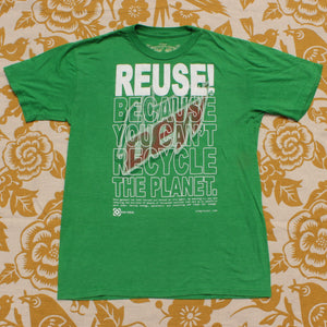 One of a Kind (Men's M) REUSE! Mountain Dew New Logo T-Shirt #1