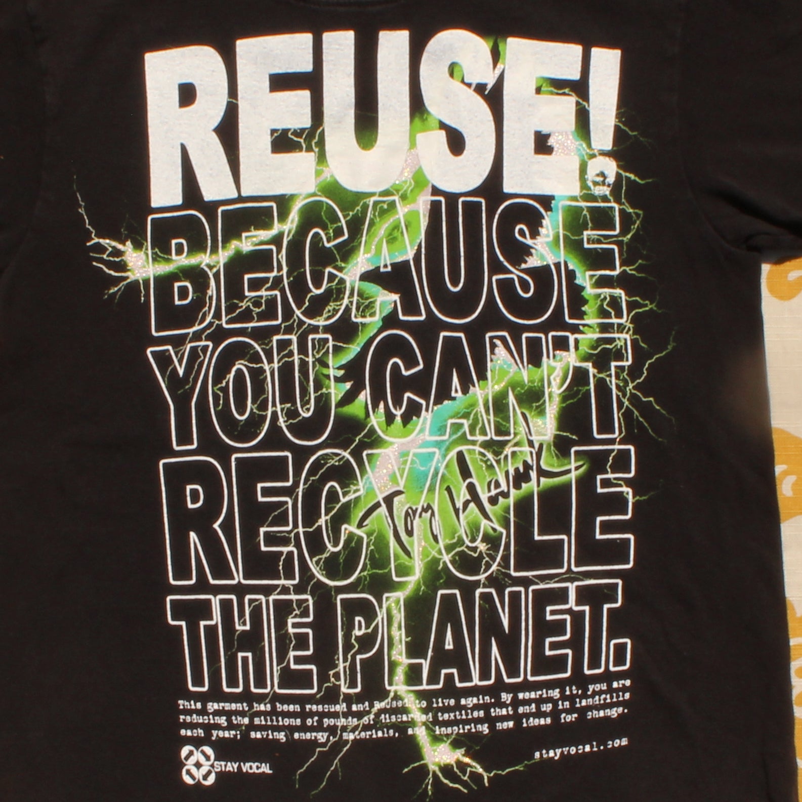 One of a Kind (Kid's S) REUSE! Tony Hawk Lightning Strikes T-Shirt