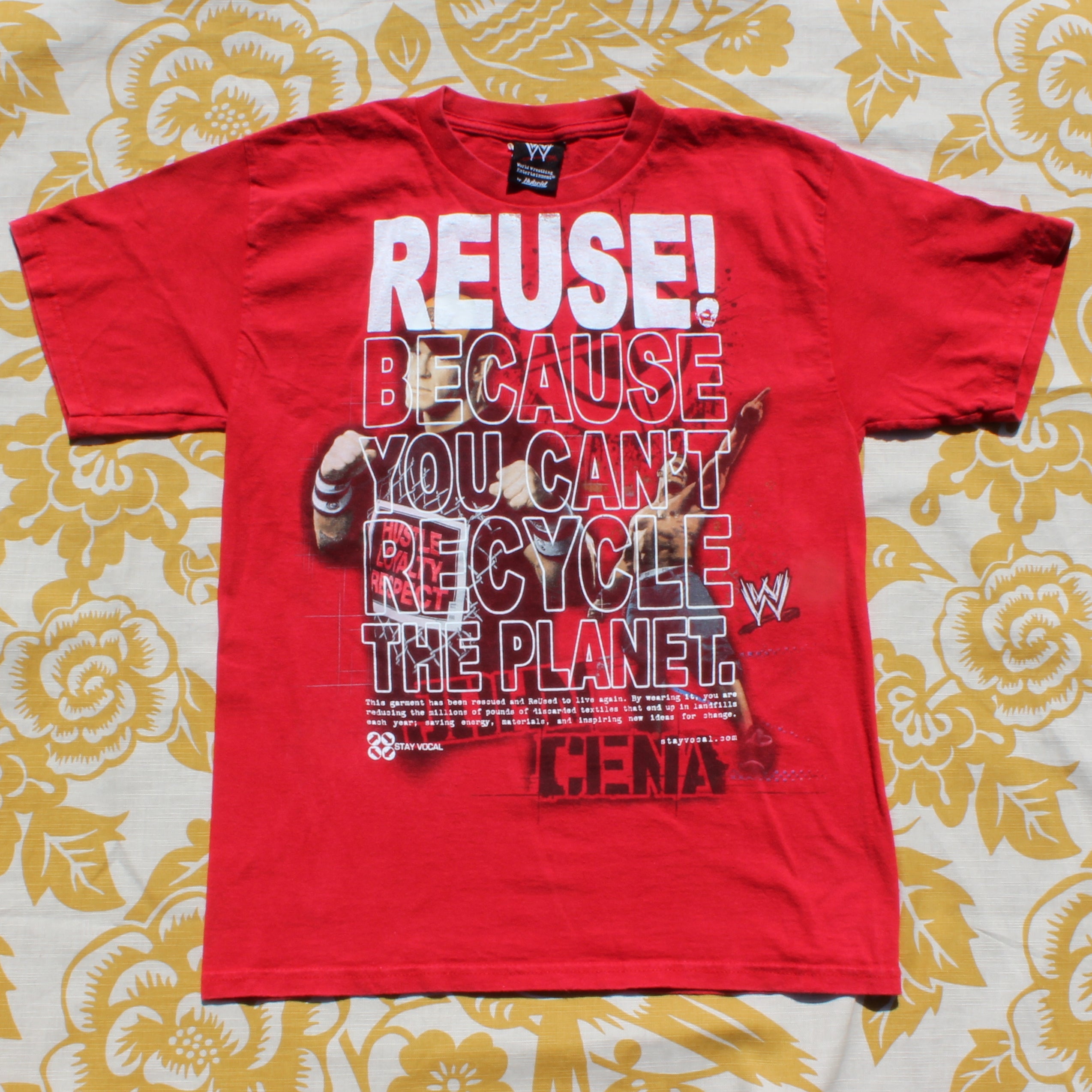 One of a Kind (Kid's L) REUSE! John Cena Wrestling T-Shirt