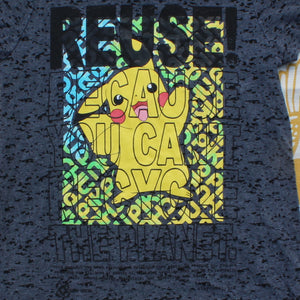 One of a Kind (Kid's XL) REUSE! Pikachu Burnout T-Shirt
