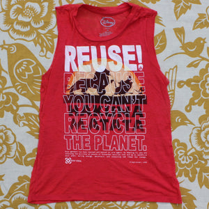 One of a Kind (Women's M) REUSE! The Lion King Hakuna Matata Tank Top