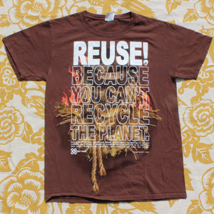 One of a Kind (Men's S) REUSE! Skull Scarecrow T-Shirt