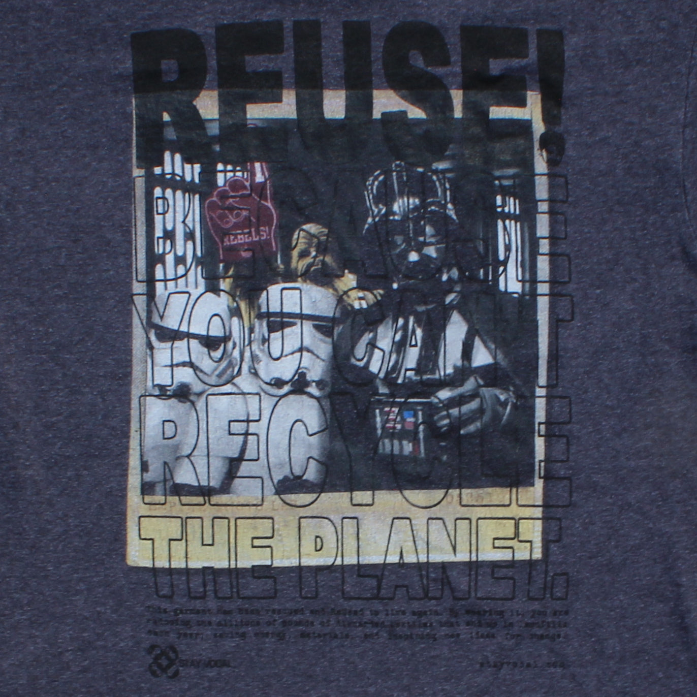 One of a Kind (Men's M) REUSE! Star Wars Polaroid T-Shirt