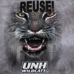 One of a Kind (Men's XL) REUSE! University of New Hampshire Wildcats T-Shirt