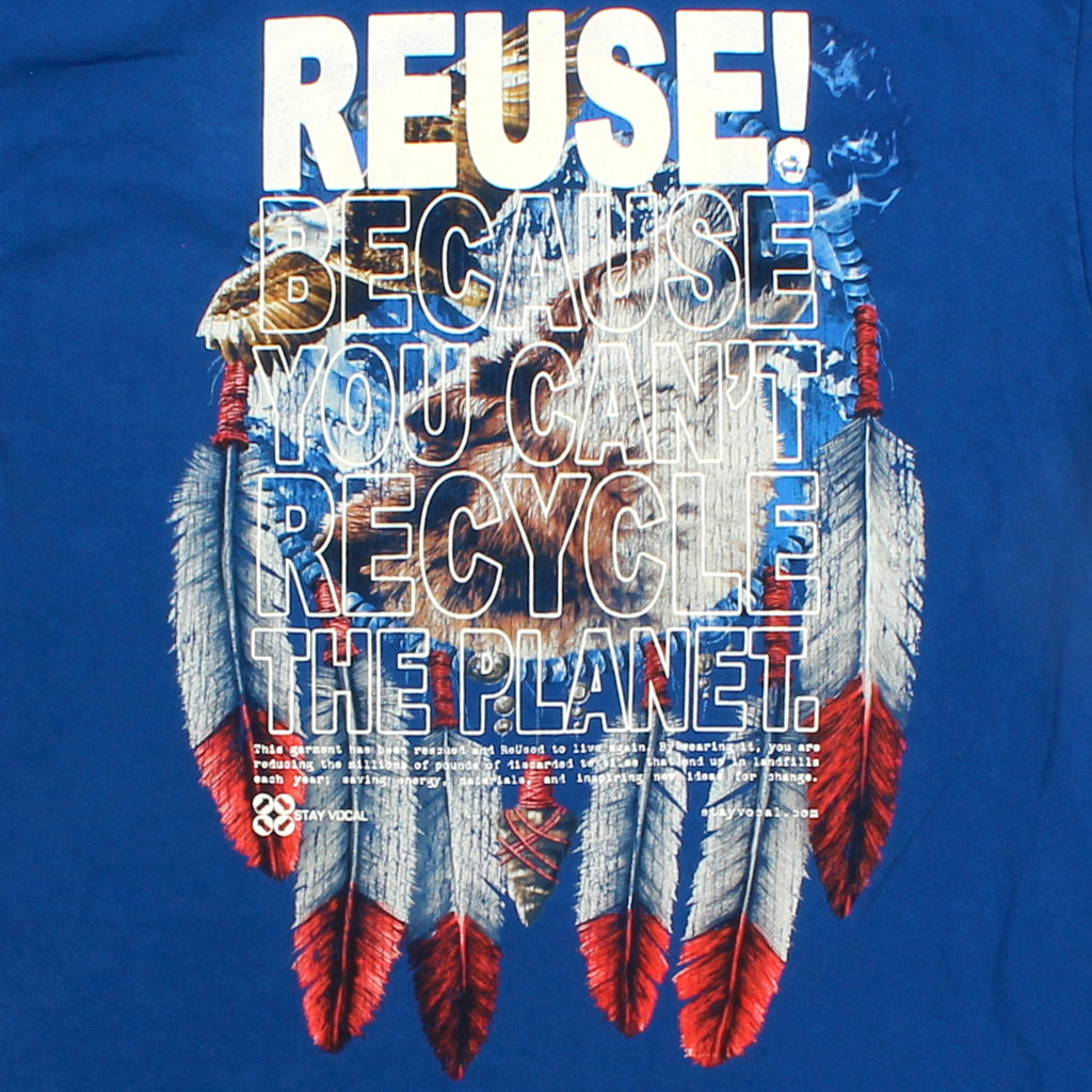 One of a Kind (Men's XL) REUSE! Wolf & Eagle T-Shirt