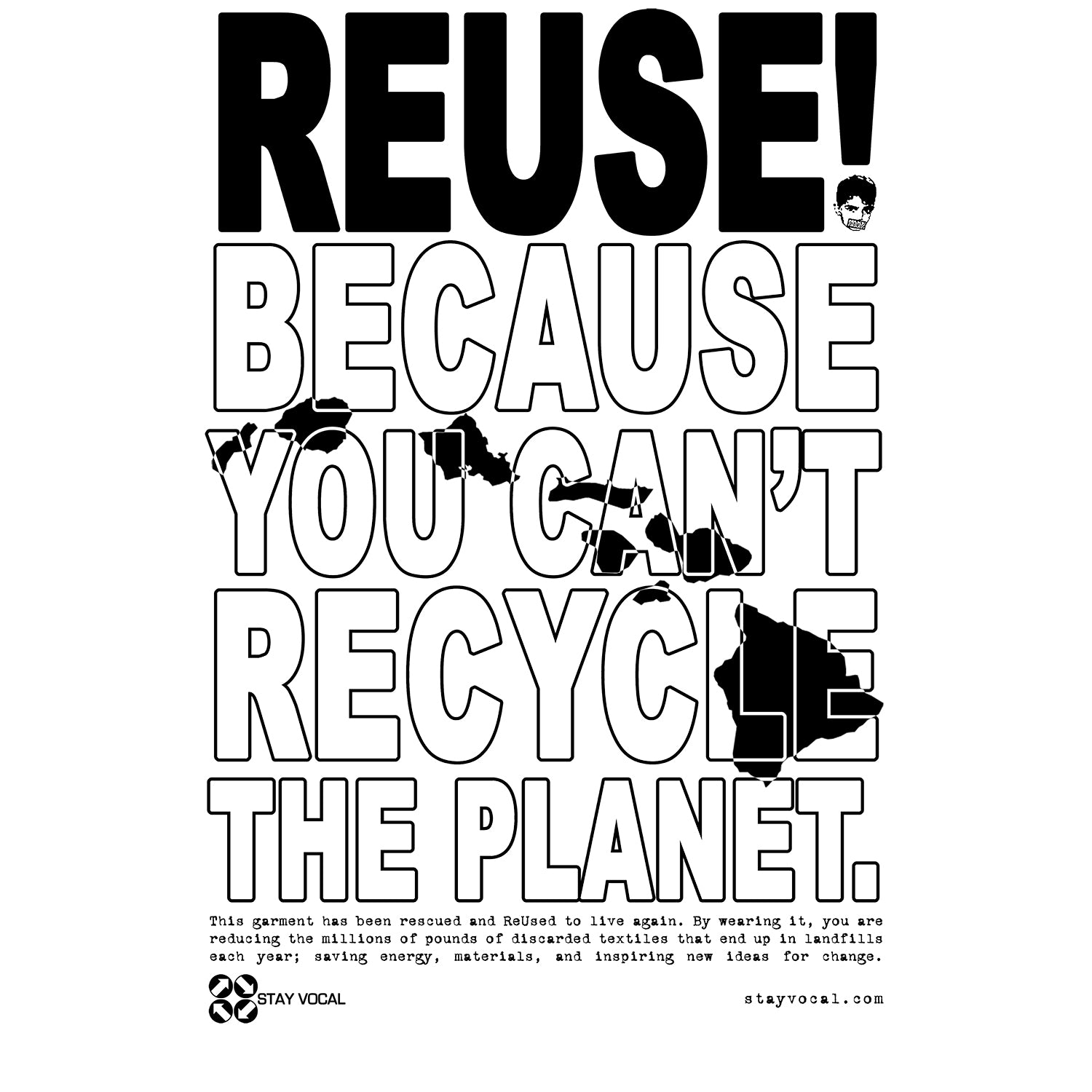 REUSE! Because You Can't Recycle The Planet. Hawaiʻi