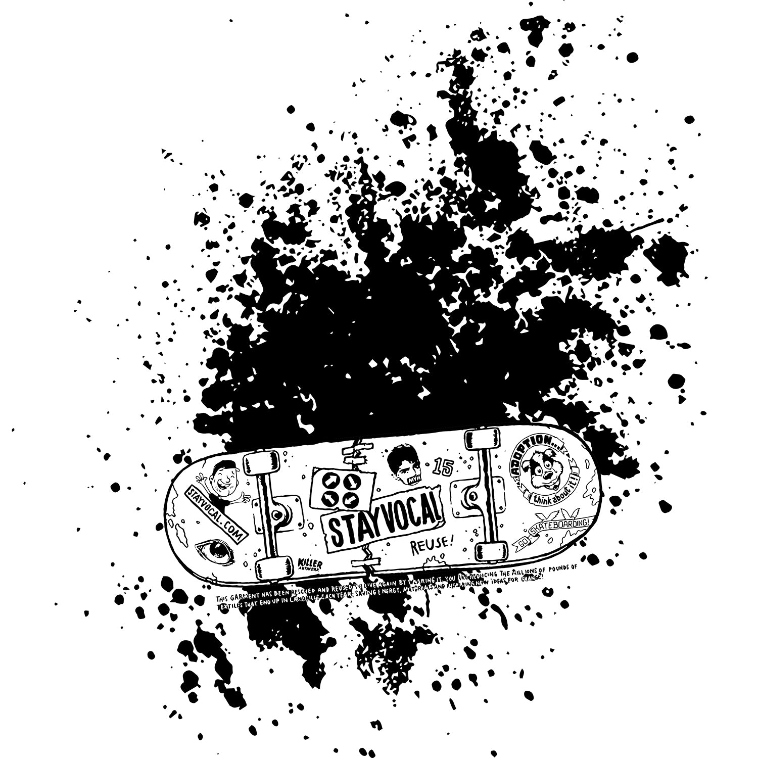 Skateboard Splatter